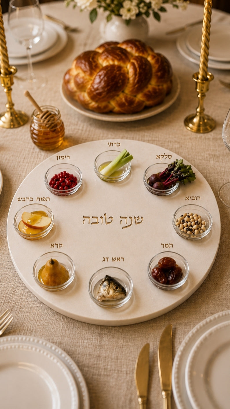 צלחת ברכות ראש השנה